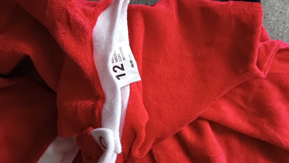 Коледен костюм/ромпър за бебе 12м/68-80см.