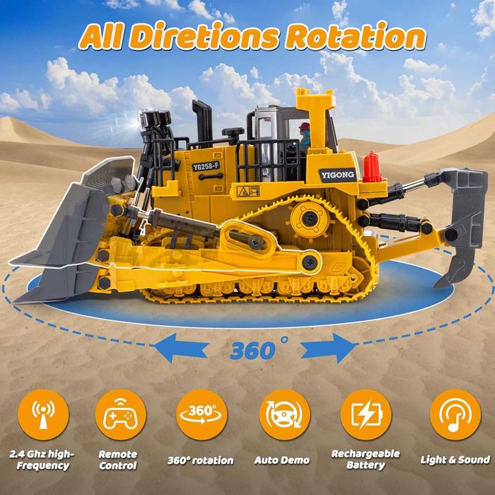 Samtop Rc Bulldozer Toys - Дистанционно