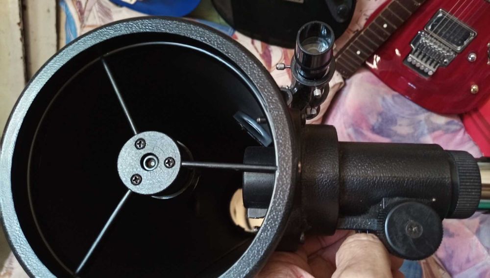 Телескоп 114, 130, 152 мм ПЪЛЕН КОМПЛЕКТ с EQ монтировка, МОЖЕ С МОТОР