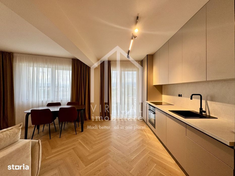 Apartament la cheie, 2 camere, 56mp utili, etaj 1, parcare, Selimbar