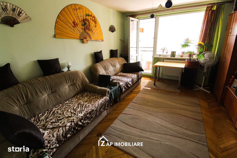 Zona Dacia - 3 camere - 1 baie - mobilat utilat