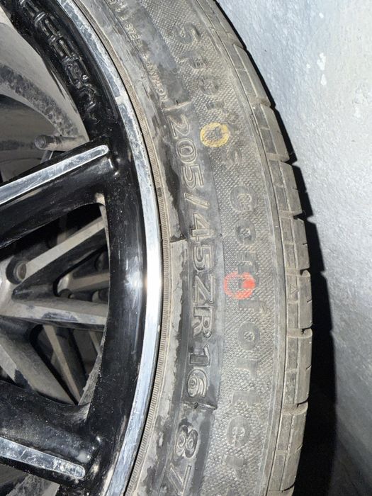 Диски VOSSEN Р16 с резиной