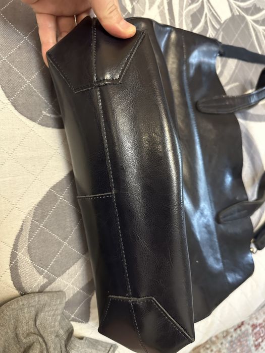 Сумка прессованная кожа, новая