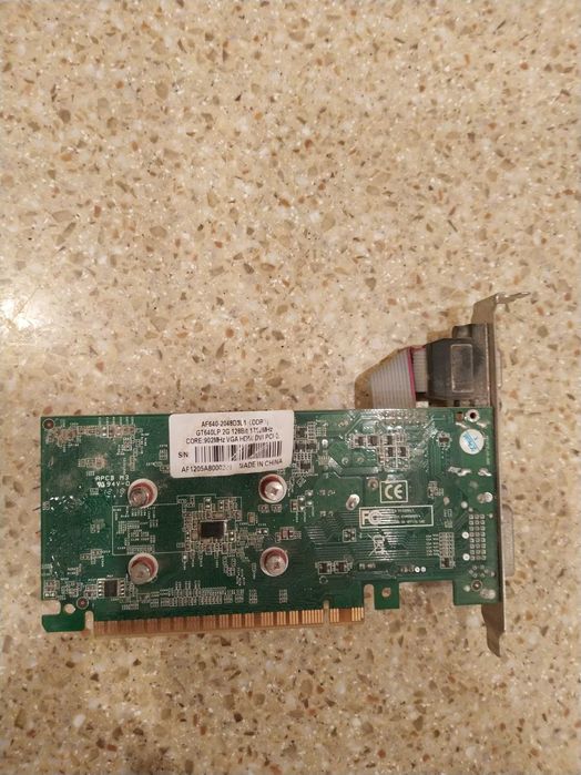 Видеокарта NVIDIA GeForce GT 640 2GB б/у