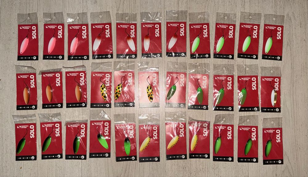 Клатушки - Блесни за Пъстърва , Кефали и др.  1.80 € / бр