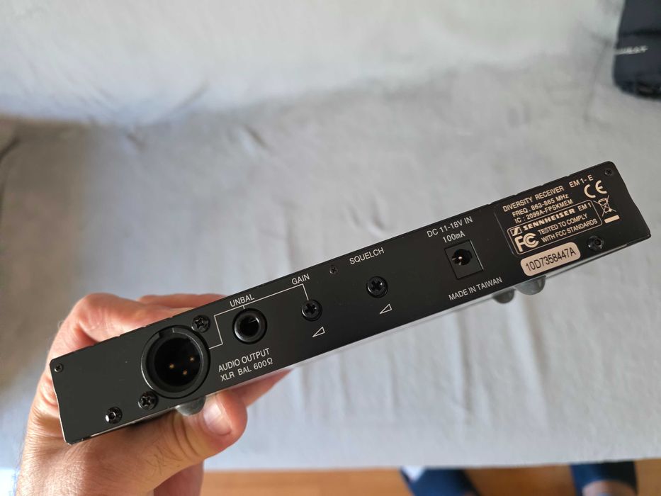 MICROFON Sennheiser Wireless Freeport EM1-C System + Microphone