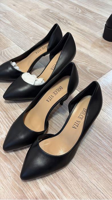 Туфли чёрные 35,37 , НОВЫЕ