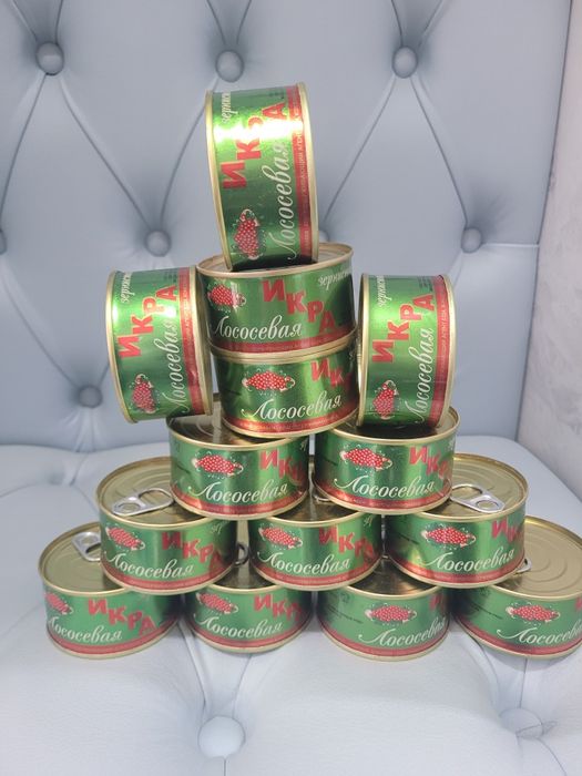 Красная икра зеонистая