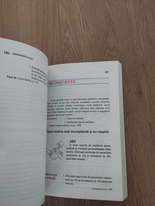 Cartea Primul ajutor până la sosirea medicului
