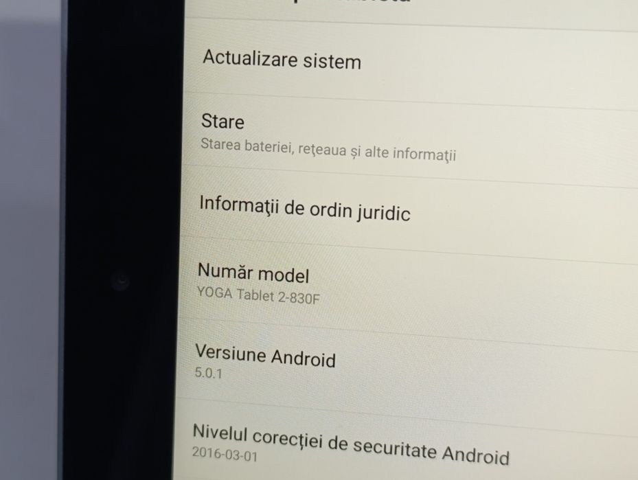 Tableta 8 inch yoga tablet 2 830f cu soft Igo navigare tir hărți 2025