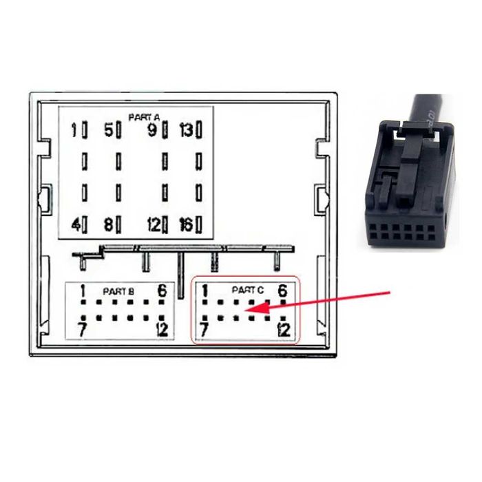 WEFA Bluetooth адаптер за Citroen C2 C3 C4 C5 блутут ситроен Микрофон