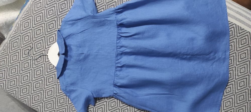 Платье изо льна , рост 128-134