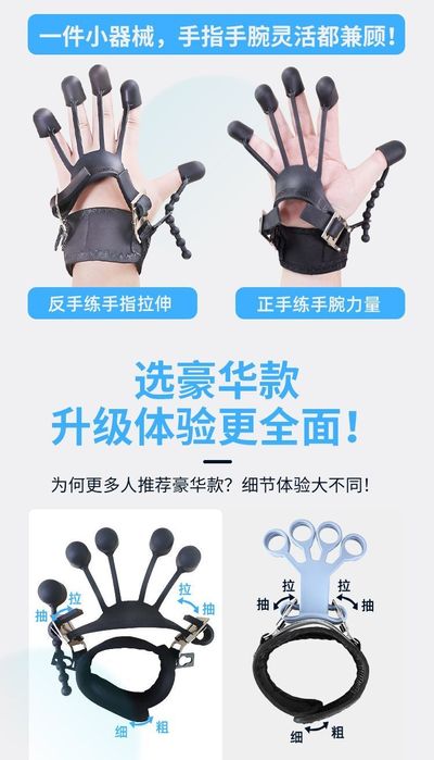 Тренажёр для пальцев рук реабилитационный после инсульта перчатка