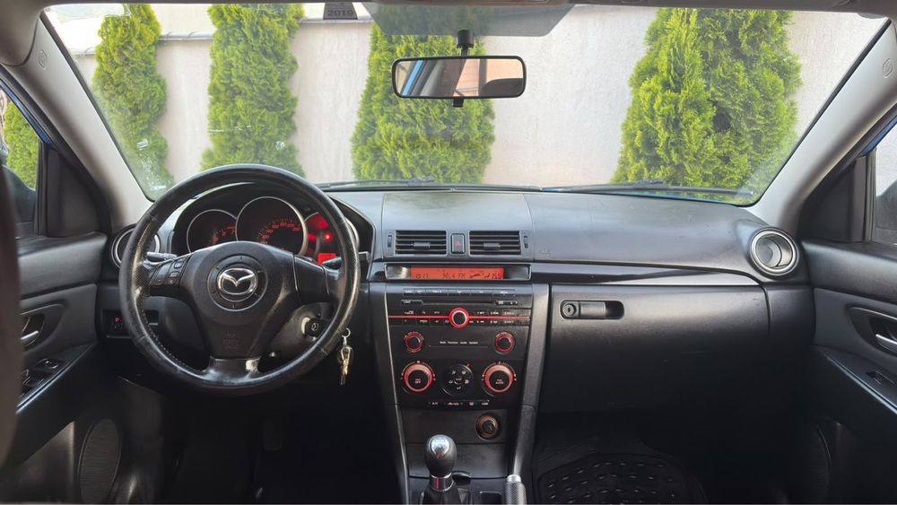 Mazda 3 2007 Facelift 1,6 Benzina Manual 5+1 Trepte Clima Primu Nr Rosu Scos Valabil