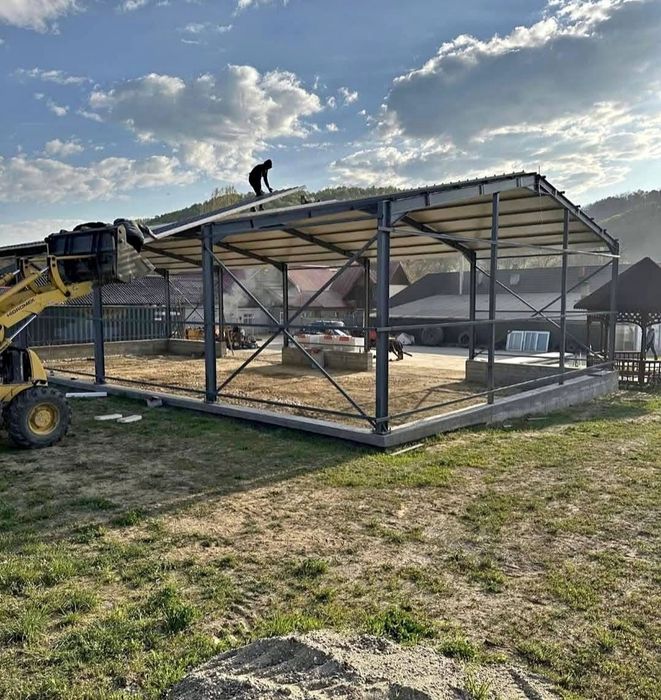 Structuri metalice hale la cheie