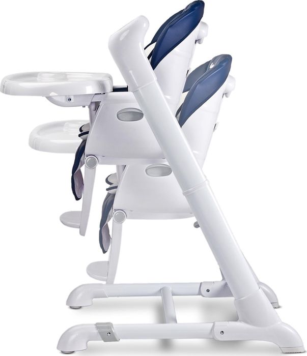 Vand Scaun de masa Caretero, PVC, 6 luni+, 15 kg, Alb/Gri