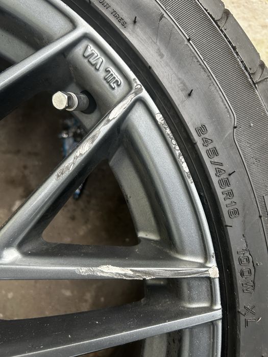 Диски r18 с летней резиной