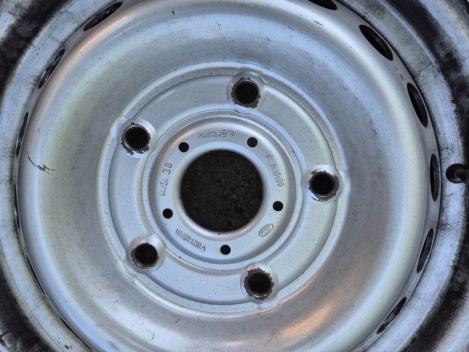 4бр стоманени джанти за Форд транзит къстъм  6.5ж Х16/ ет 60/