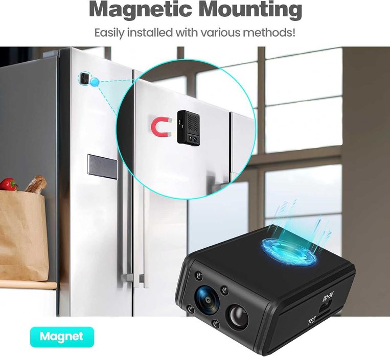 WiFi скрита мини камера с PIR детекция на движение Handbuch LN82