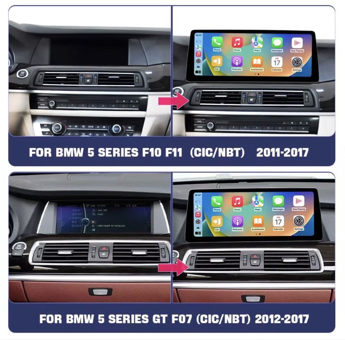 Carplay Android BMW F10 seria 5