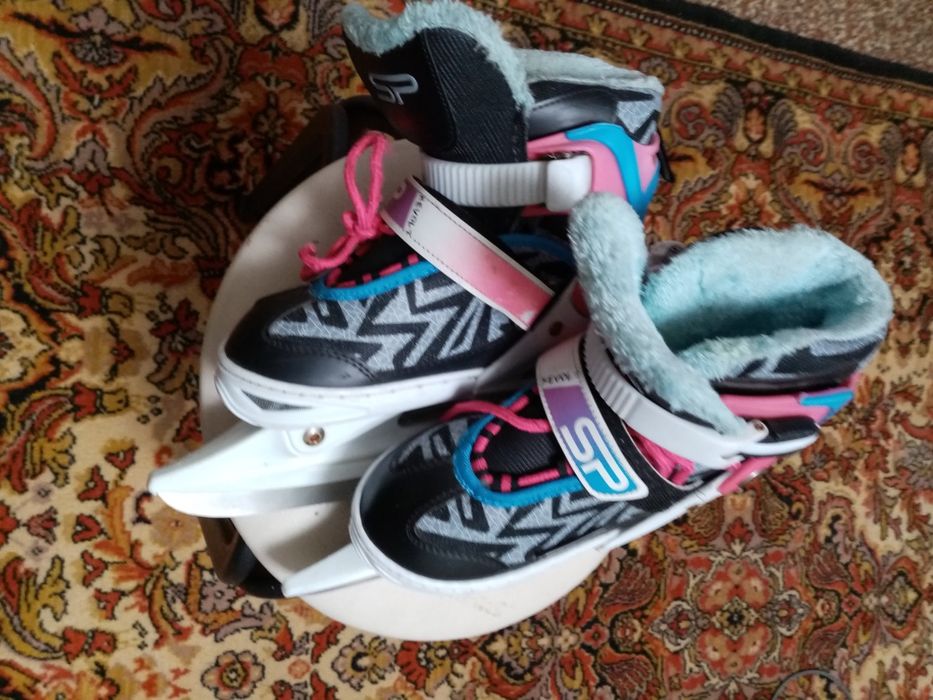 Коньки детские, размер регулируется