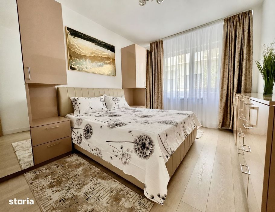 Apartament elegant cu 2 camere  Pipera, în spatele Porche, 675 eur/lun