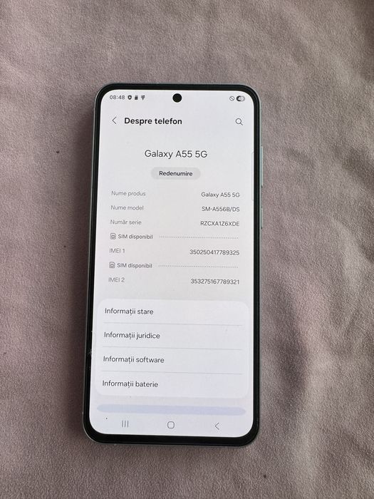 Samsung A55 5g alb