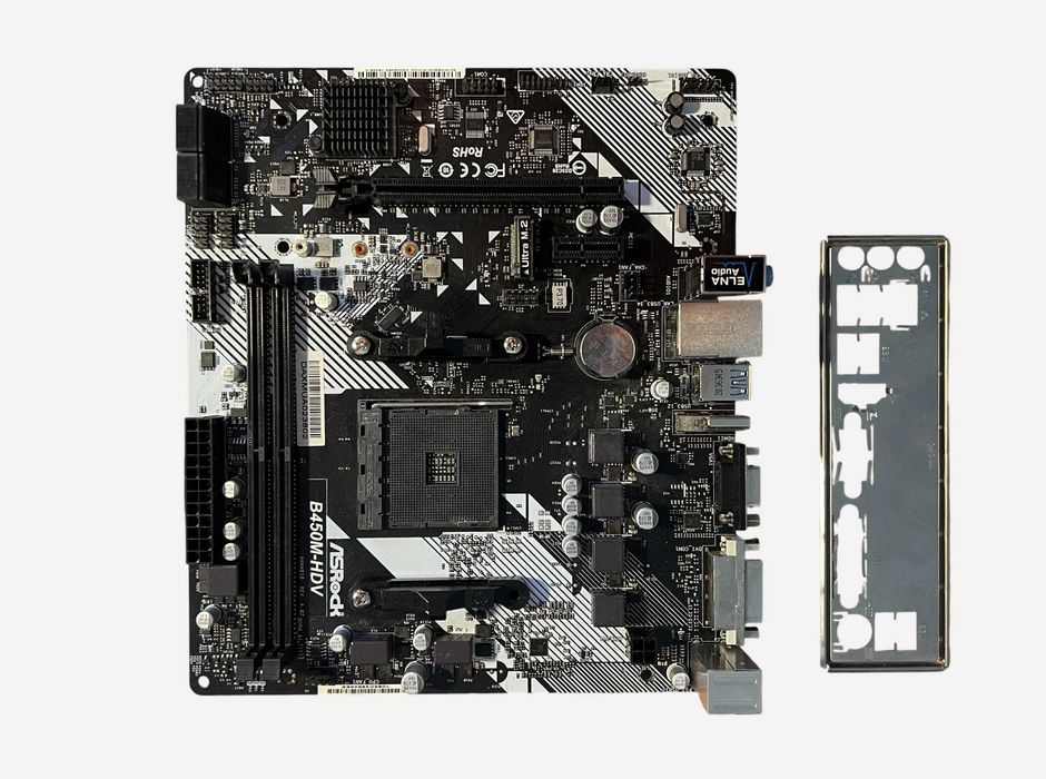 Placă de bază ASRock B450M-HDV R4.0