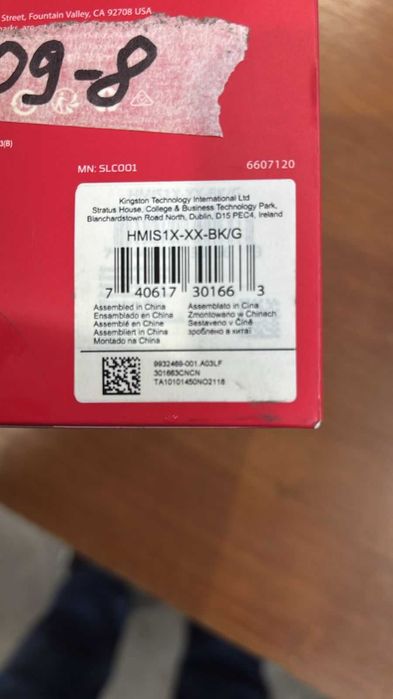 Настольный микрофон HyperX SoloCast на подставке