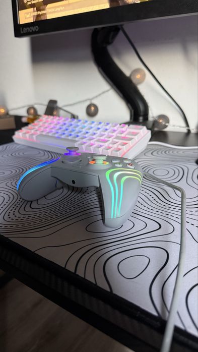 Controller Xbox After Glow Wave Series X, S, One, PC cu fir