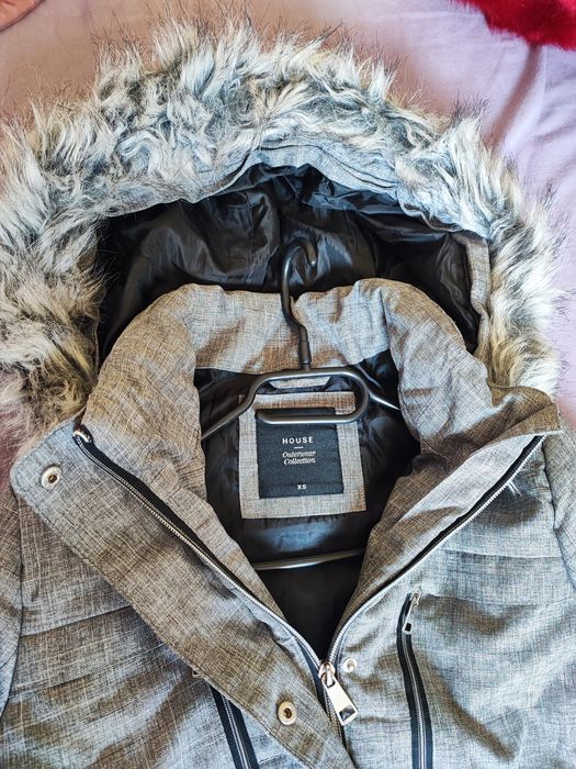 Geaca gri de iarna House XS