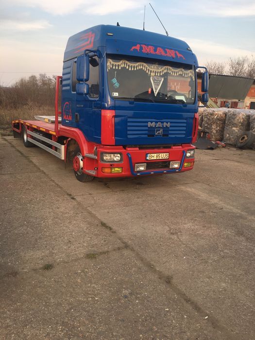 VARIANTE .Trailer ,platforma Man Tgl 12240 12 t.