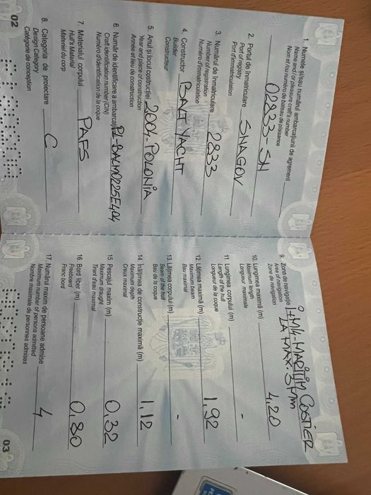 Barca Quicksilver Flamingo motor Yamaha , 40cp + perridoc inmatriculat