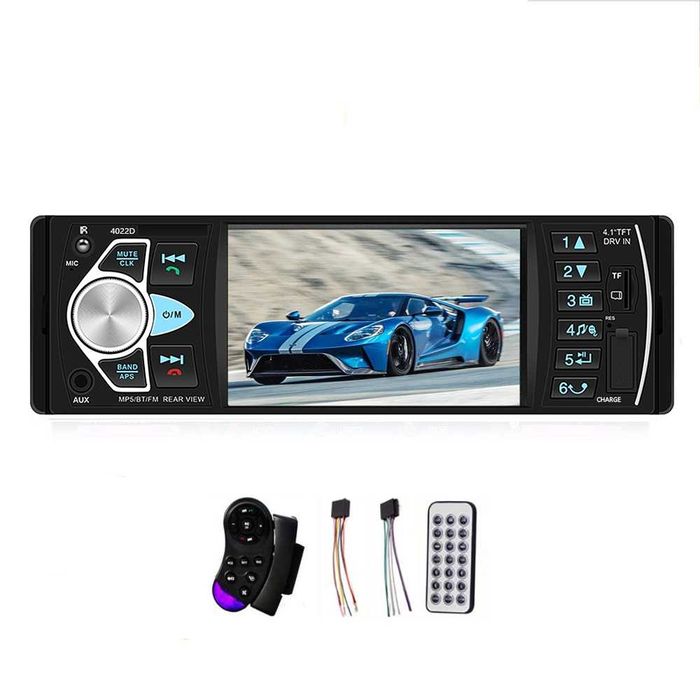 Dvd auto Mp5 player 4.1 Radio Bt Telefon Telecomanda 12 v
