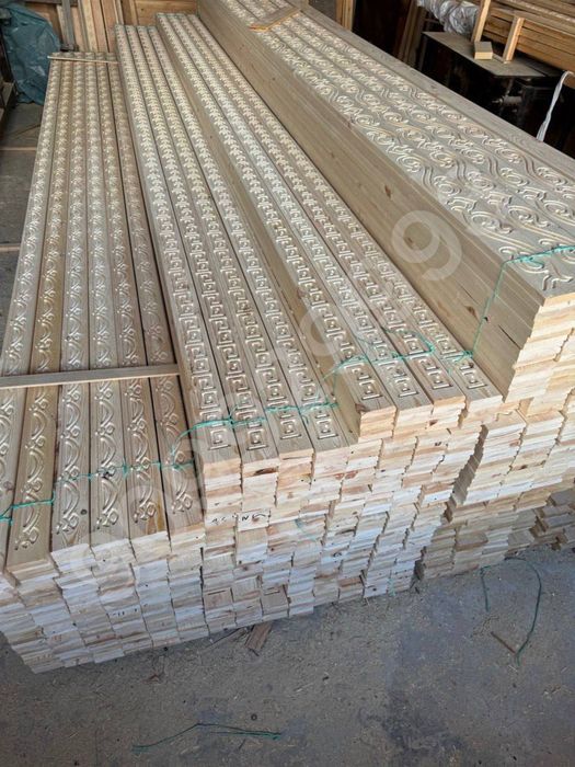 Плинтус, наличник и потолочный карниз из сосны | Качественно и красиво