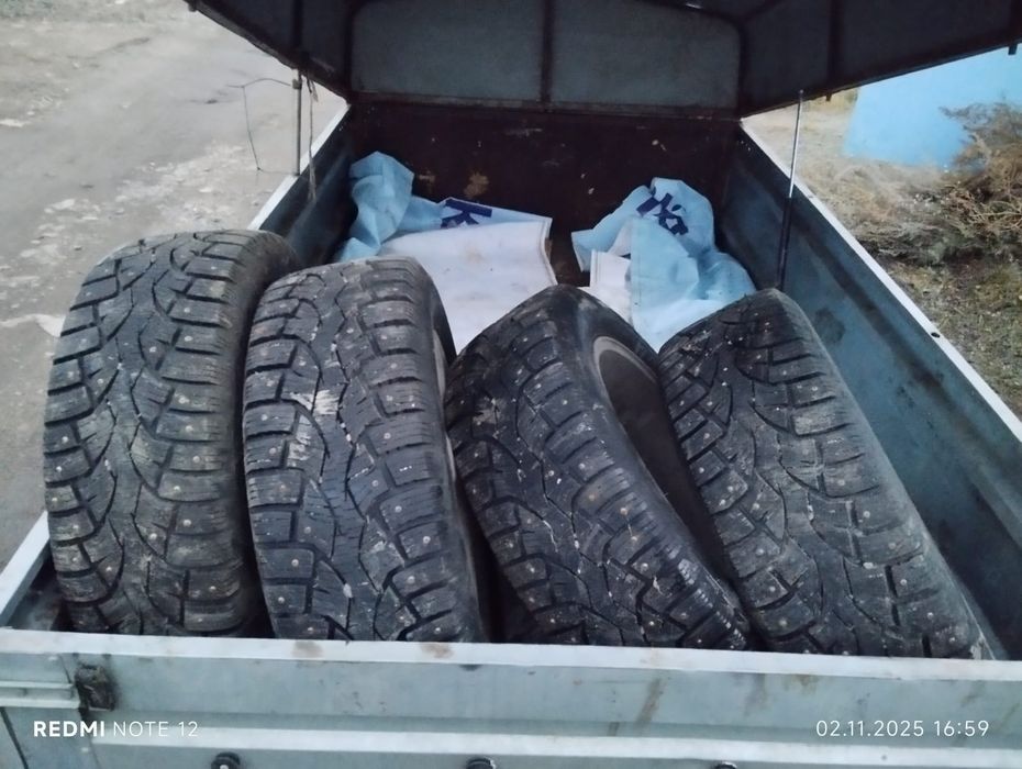 Зимние шины 25000 тенге балон