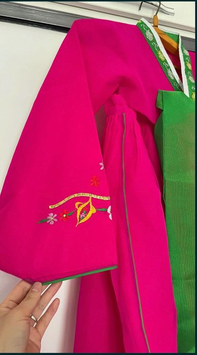 Ханбок корейский национальный костюм