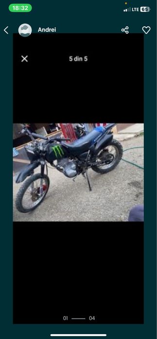 Vand motocross keeway