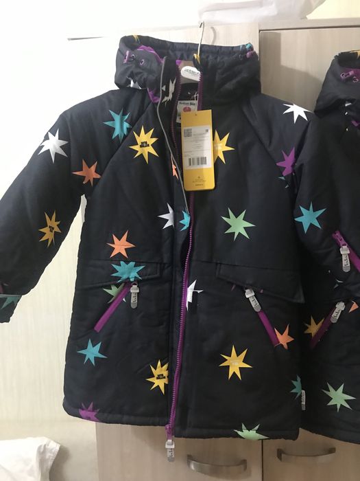 Куртки зимние на девочек Button Blue рост 128