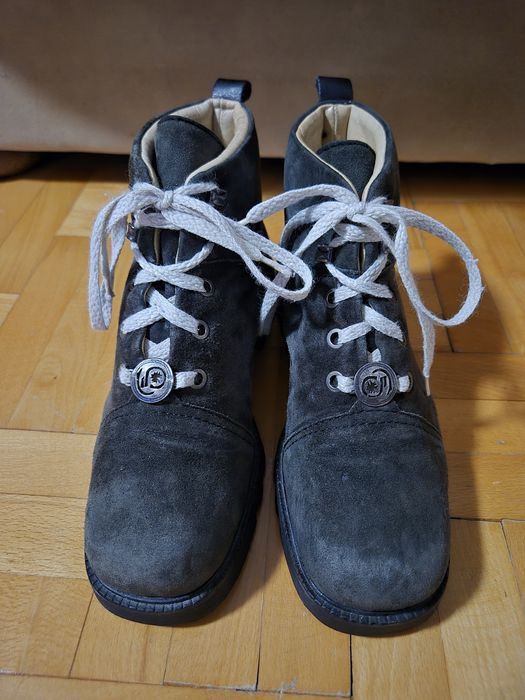 Ghete Premium Amann, Talpă Intermiară Piele, Piele Naturală, Damă - 38