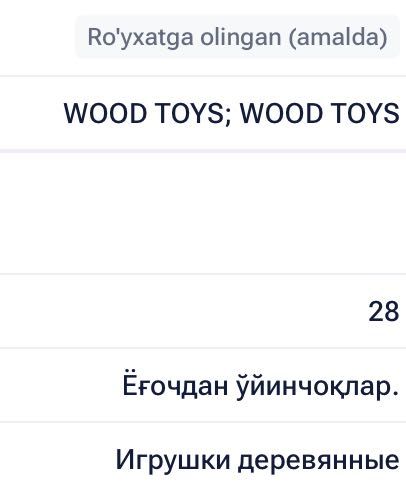 Продается товарный знак WOOD TOYS Деревянные игрушки вместе с доменом