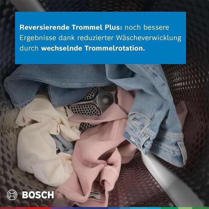 Нова инверторна смарт сушилня с термопомпа Bosch Series 8 Smart 9 kg AutoDry WRB247C40 самопочистване