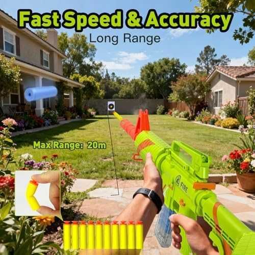 Нова Електрическа M16 пушка с троен гранатомет и гилзи launcher комплект деца игра