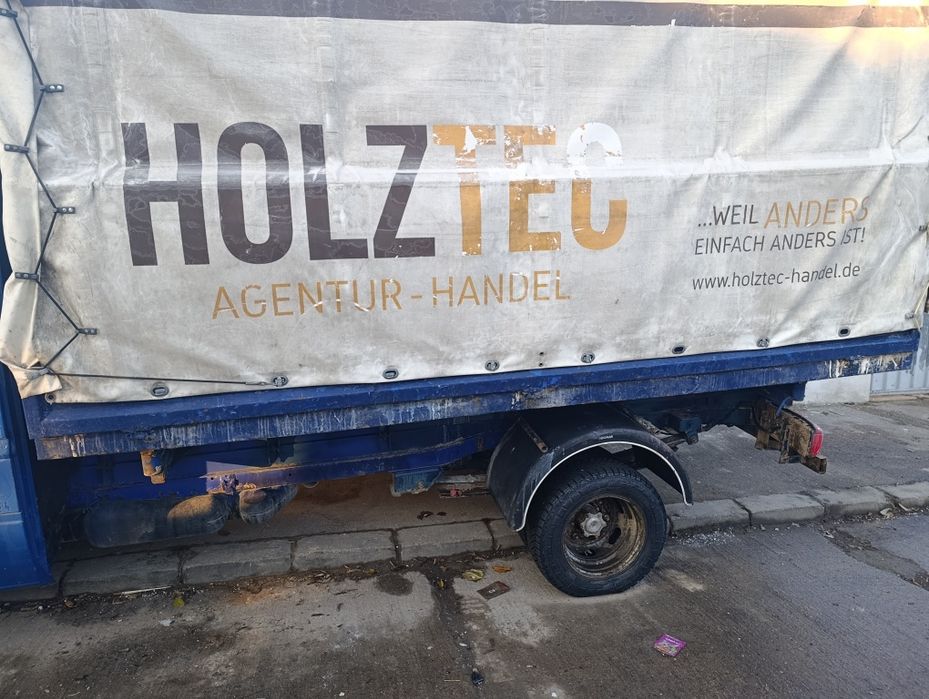 Mercedes Sprinter 416 CDI – Basculabilă + Prelată – Arcuri greutate