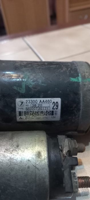 Стартер на Subaru outback 2,5. 2006 года