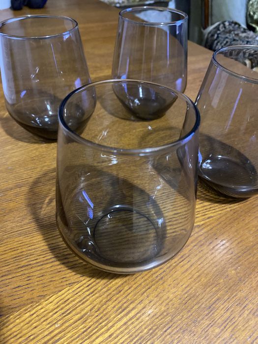 Фужеры, стаканы под сок