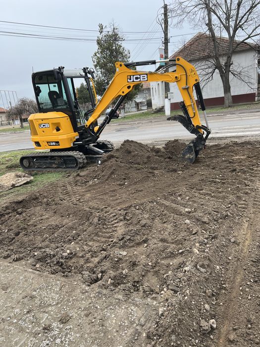 Услуги с Мини Багер 3,5 т и Самосвал