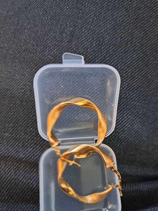 Cercei  din aur 18 k