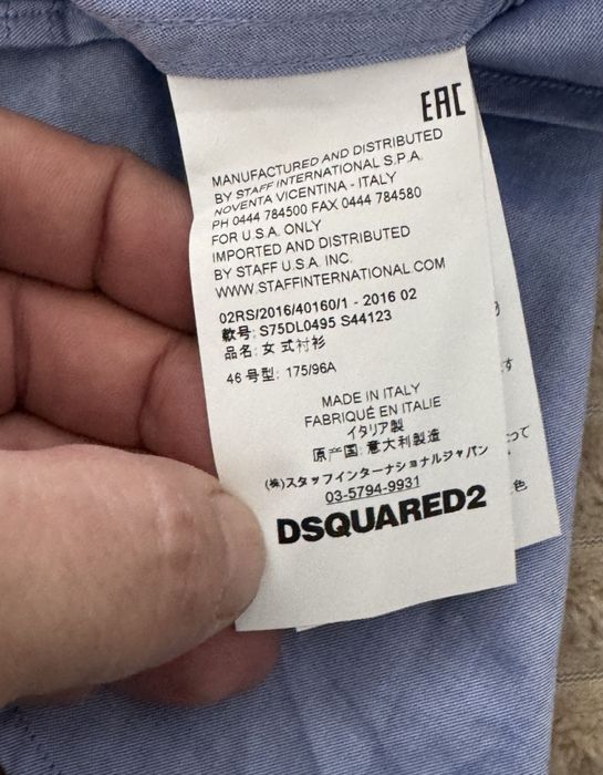 Dsquared2,cămașă.bărbați,măr.S(46)