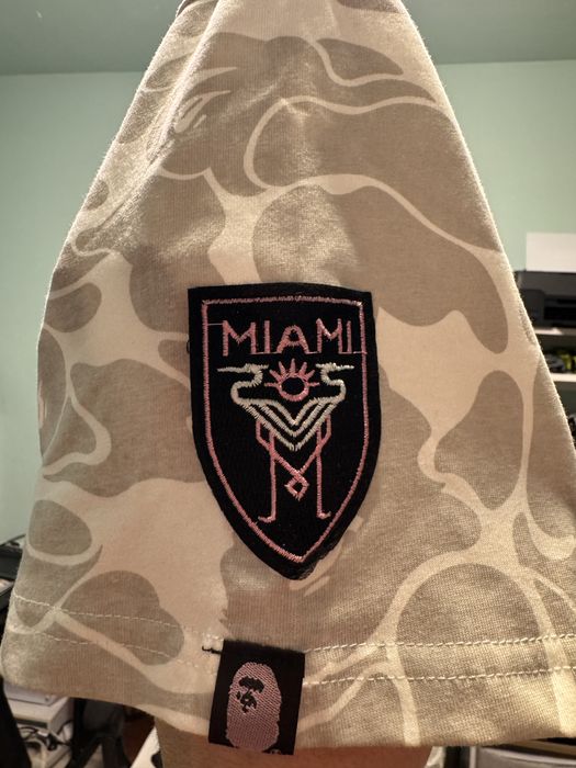 Tricou bape x inter miami
